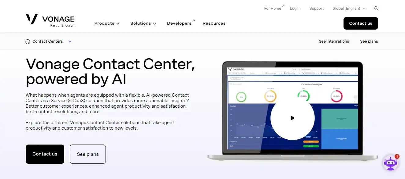 Vonage Contact Center